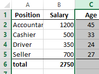 hide-display-rows-columns