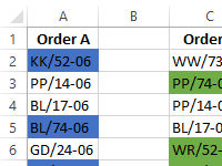 comparison-two-tables