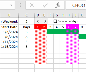 how-to-create-calendar-without-weekends-holidays