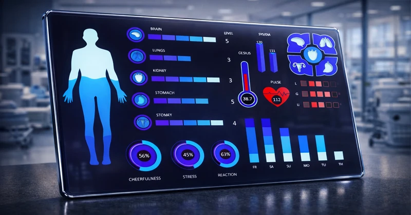 Панель управления анализом пациента