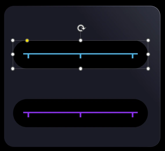 Шаблон для украшения чарта фигурами