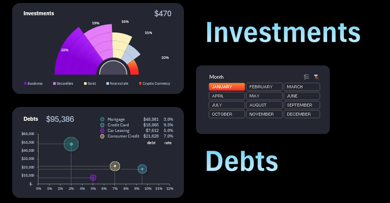 investment and debt report presentation