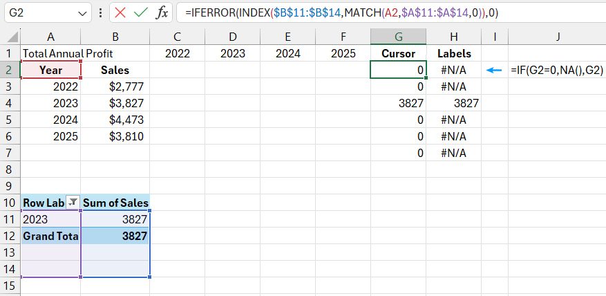 Filtering and selecting data