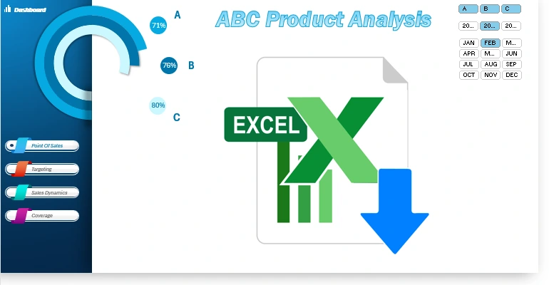 Шаблон для создания дашборда Excel