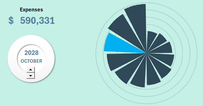 Polar Chart for Project Data