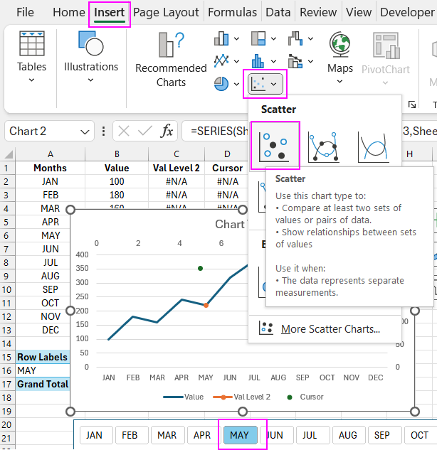 Adding third chart type to combination