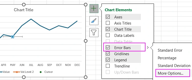 Создание интерактивного курсора на визуализации