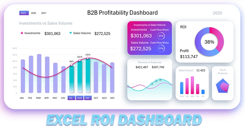 шаблон контроля рентабельности