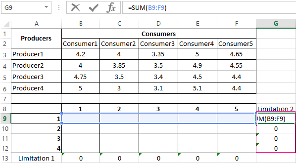 calculating the total volume.