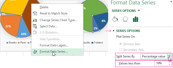 Format Data Series.