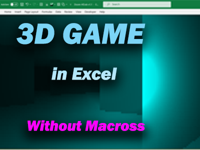 how-to-create-3d-graphics-for-game-in-excel