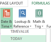 Inserting The Current Date In Excel Different Ways