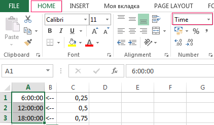 Format Cells.