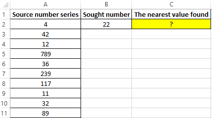 Matching function. Match Sample. Numerical Series.