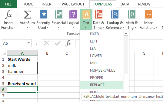 Examples Of Working With Text Function Replace In Excel