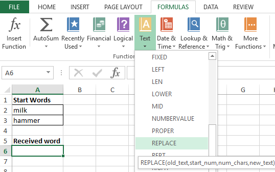 FORMULAS.