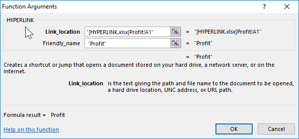 Excel Examples Hyperlink Function To Create Dynamic Hyperlinks