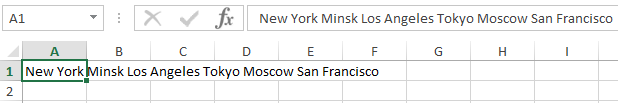 make several rows from one cell.