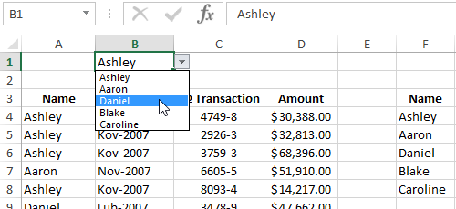 how-to-make-a-selection-in-excel-from-the-list-with-conditional-formatting