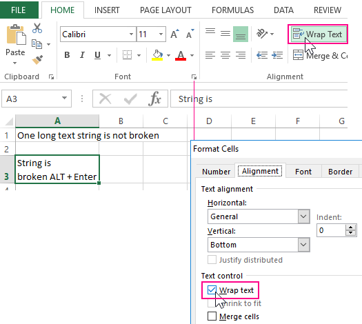 how to text to rows in excel