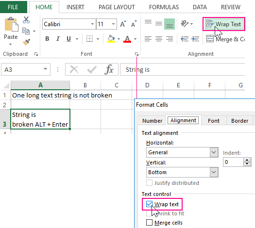 how to do text to rows in excel