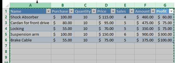 initial data.