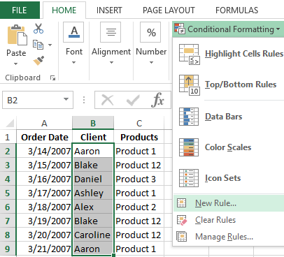 excel find duplicates in two colums and build a new sheet