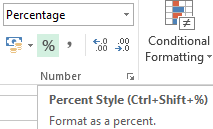 Percent Style.