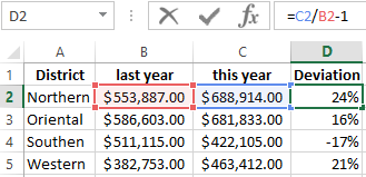 Percent standard deviation calculator