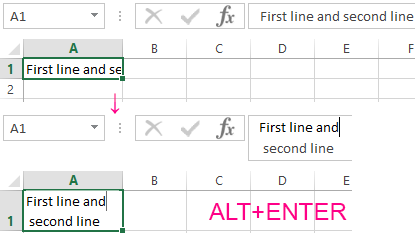 split the value into strings.