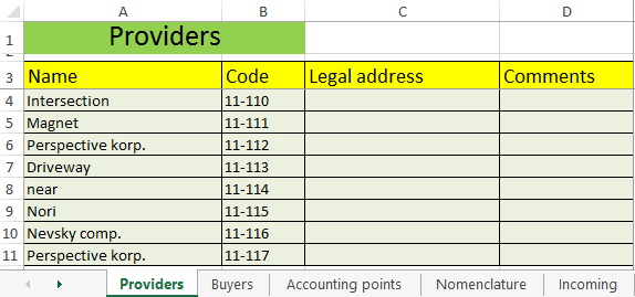 Free Inventory Control In Excel There Is The Program Without Macros And Programming