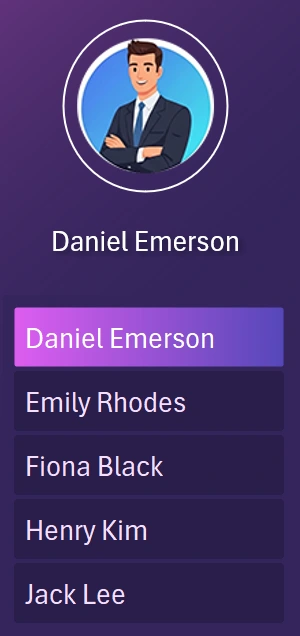 Interactive Photo Menu