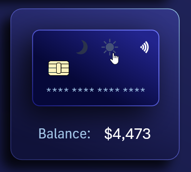 Векторная кредитная карта