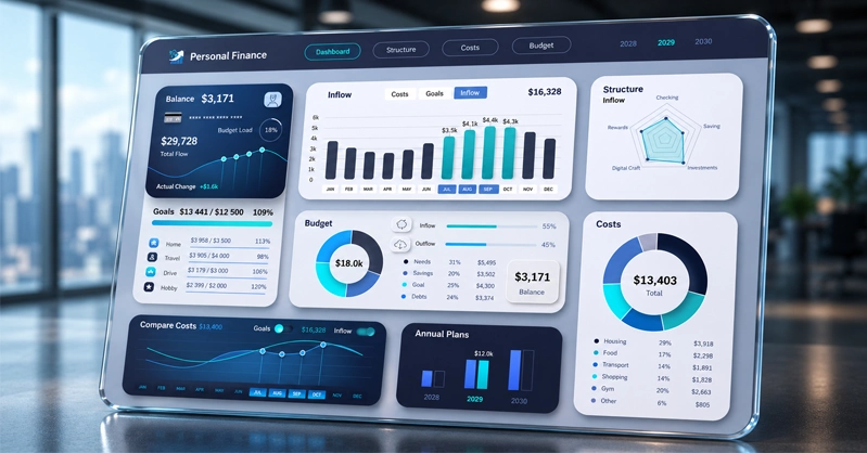 Personal Finance App for Excel