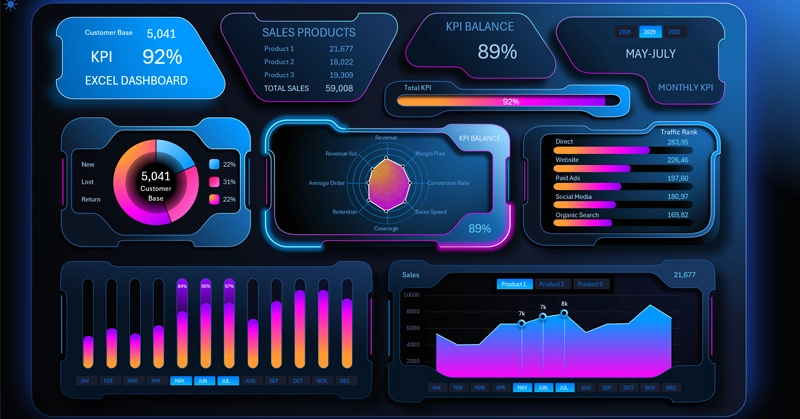 Beautiful KPI Dashboard