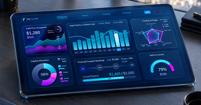 Working with the Excel dashboard on a tablet
