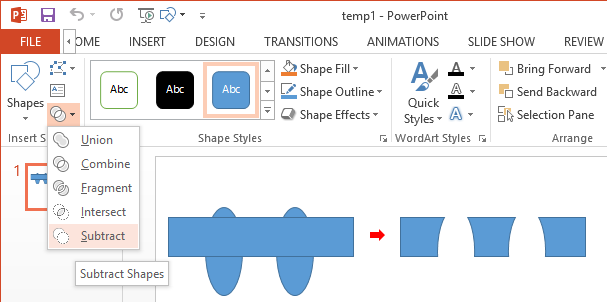 MS PowerPoint.