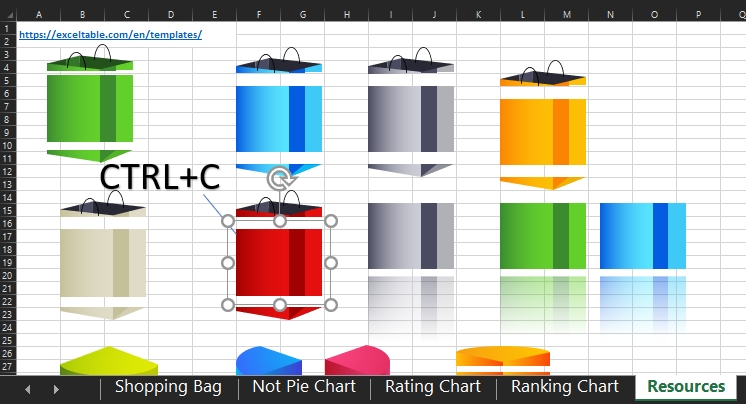 Resources sheet.