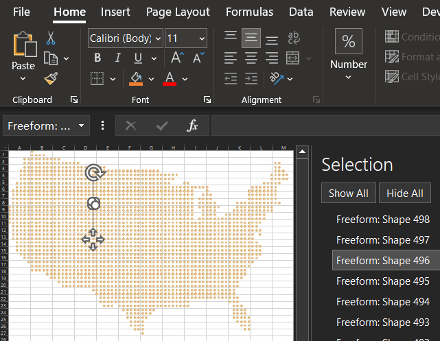 USA Point Chart