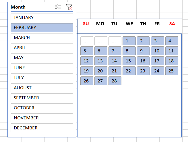 Excel calendar template for data visualization download