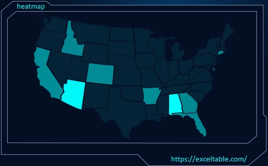 heatmap.