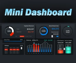 мини-дашборд в Excel