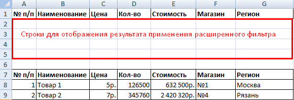 Что такое фильтр какие виды фильтров имеются в excel