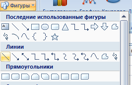 Фигуры-линии.