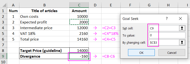 PARAMETER SELECTION.