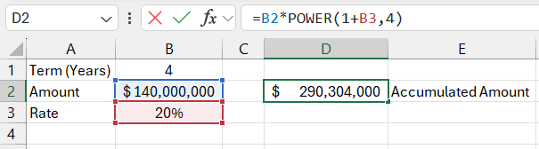 POWER function.