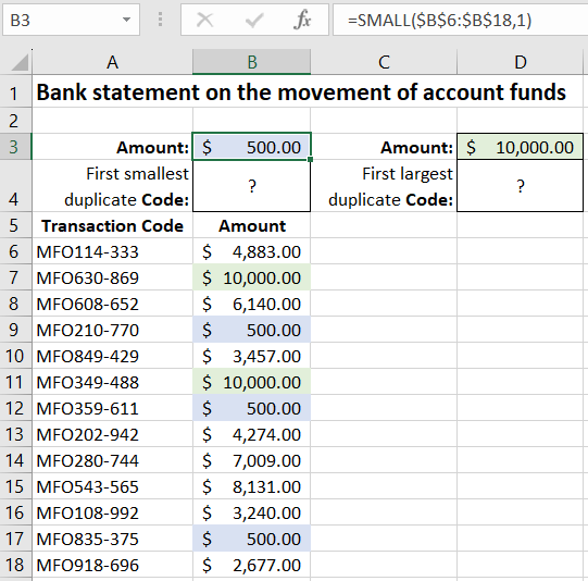 Transaction List