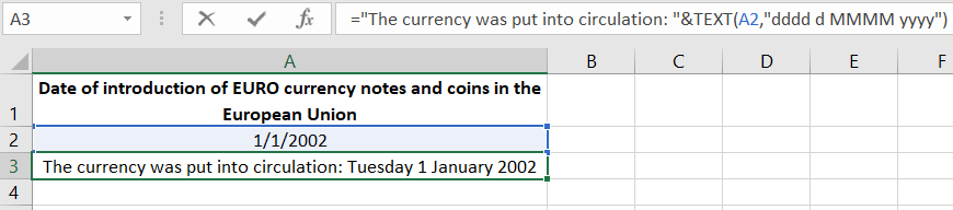 display any date and time.