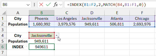 INDEX and MATCH for horizontal row lookup.