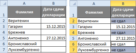 с помощью каких двух представленных функций можно заполнить диапазон ячеек различными числами